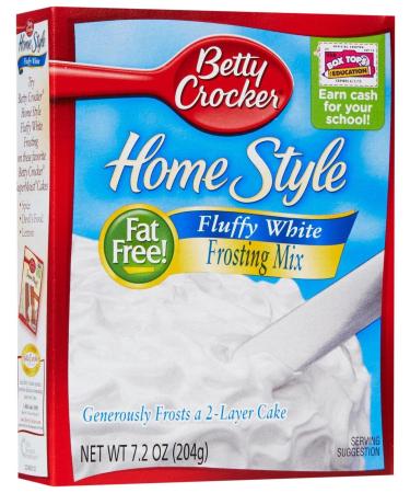 Betty Crocker Home Style Frosting Mix - Fluffy White - 7.2 oz