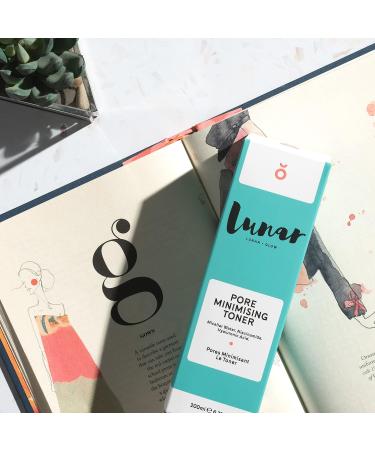 Pore Minimizing Toner with Niacinamide & Hyaluronic Acid - Lunar Glow 200ml | Best International Shipping - Buy Online on GoSupps.com