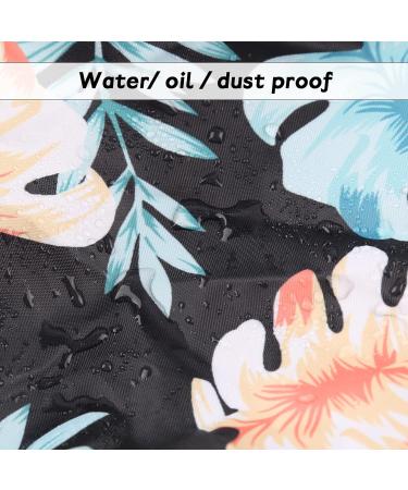 GreatRemy Waterproof Black Print Shower Cap for Women and Girls - Bigger Size for Thick Hair - Buy Online on GoSupps.com