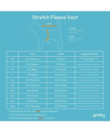 Gooby Lavender Stretch Fleece Vest Dog Sweater - Medium Size (11.5 inches) - Warm Winter Pullover Jacket for Small to Large Dogs - Buy Online on GoSupps.com