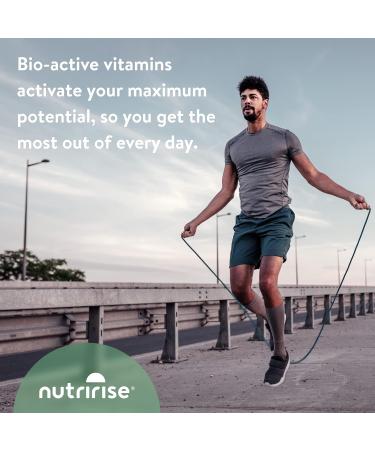 NutriRise Men's Plant-Powered Multivitamin & Mineral Supplement - 60 Count - Buy Online on GoSupps.com