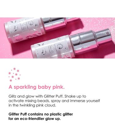Winky Lux Glitter Puff - Body, Hair & Face Glitter Gel Highlighter Makeup - Pink Body Shimmer Spray - Buy Online on GoSupps.com