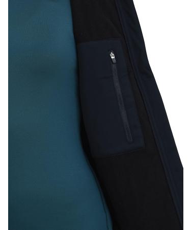 TCA Women's Flyweight Windproof Running & Cycling Vest - Lightweight Zipper Pockets XS - Midnight Blue - Buy Online on GoSupps.com