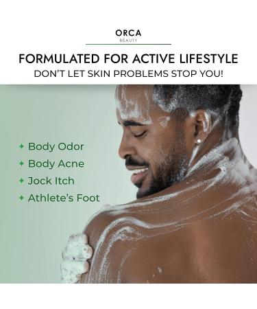 Tea Tree Body Wash for Men & Women - 12oz Tea Tree Oil Shower Gel for Ringworm & Foot Care - Buy Online on GoSupps.com