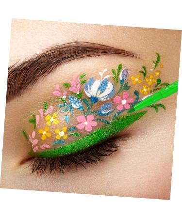 Mikinona 12 Pcs 1 Set Shadow Set Creative Eyeliners Colored Eyeliners Eyeliner Kit Plastic Colorful - Buy Online on GoSupps.com