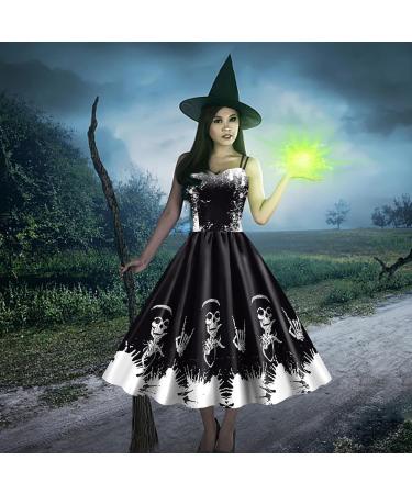 Shakven Halloween Dresses | Costume Outfits for Halloween | Halloween Mardi Gras Carnival Dress for Girls M With 1-1012 - Buy Online on GoSupps.com