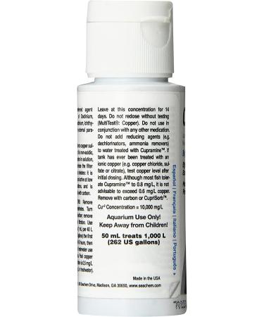 Cupramine Removal Guide: Use Carbon or CupriSorb for Effective Copper Absorption in Aquariums - Buy Online on GoSupps.com