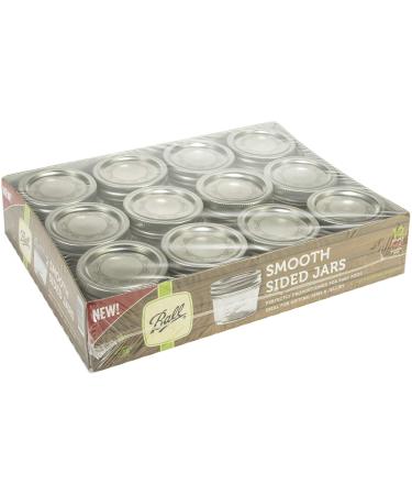 Jarden/Ball Ball(R) Smooth Sided Canning Jars 12/Pkg-4oz, 4oz Quarter Pint