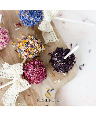 Buy Rosie Rose Edible Cornflower Flowers - 6g Dried Purple Cornflowers for Cooking Tea Cupcakes & Cake Decoration - Natural & Tasteless - Buy Online on GoSupps.com