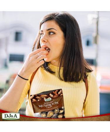 DJ&A Vegan Jerky & Mushroom Crisps Variety | 5 Pack by Broadway Candy | Vegan Snacks | Gluten Free Non-GMO - Buy Online on GoSupps.com