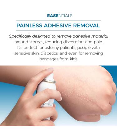 Skin-Friendly No Sting Adhesive Remover Spray for Ostomy Patients | Quick Dry Low Residue Sensitive Skin Formula - 50ml - Buy Online on GoSupps.com