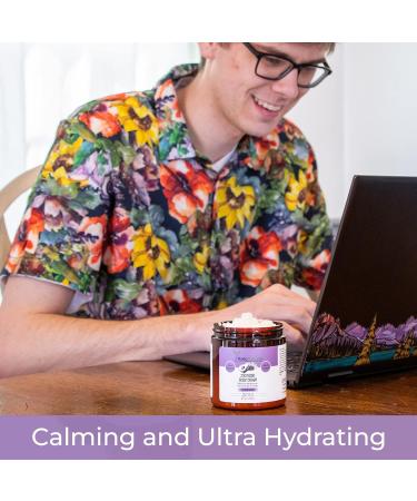 Lavender and Tropical Bliss Face and Body Cream Plant Based and Vegan Ultra Rich Body Cream for Women Men and Kids - 8fl oz - Buy Online on GoSupps.com