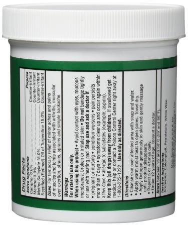 Octogen Pain Relieving Heating Rub - Original Formula Green Label (15 oz) | Fast International Shipping - Buy Online on GoSupps.com