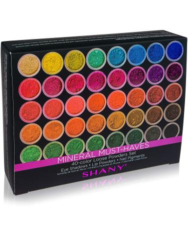 SHANY Eye Sparkle Loose Powder - 40 Color Eye Shadow Set - Buy Online on GoSupps.com