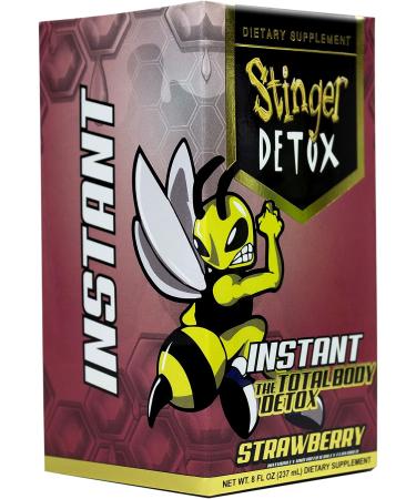 Stinger Detox Instant Detox Drink - Strawberry Flavor - 8 FL OZ - Buy Online on GoSupps.com