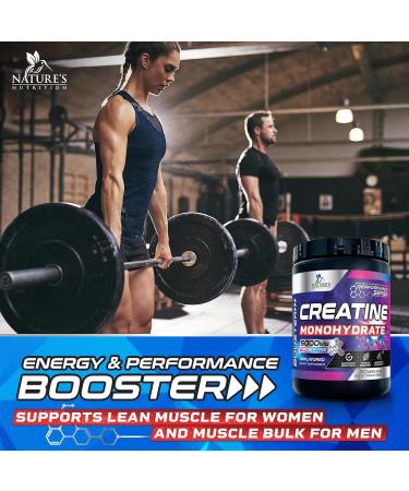Micronized Creatine Monohydrate Powder - Unflavored 5000mg - Keto Friendly Amino Acid Supplement for Muscle Building - 60 Servings - Buy Online on GoSupps.com