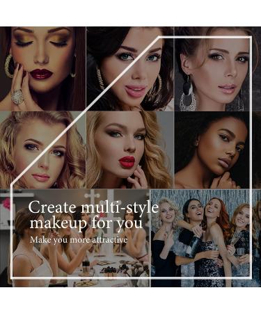 MENAKA 3D Magnetic Eyelashes with Eyeliner Kit - Natural Looking Reusable Magnetic Lashes - Easy to Apply - 10 Pairs + 4 Tubes - Buy Online on GoSupps.com