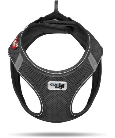 Buy Curli Vest Harness D-Ring Buckle Black 3XS - Premium Dog Harness for Small Breeds | International Shipping Available - Buy Online on GoSupps.com