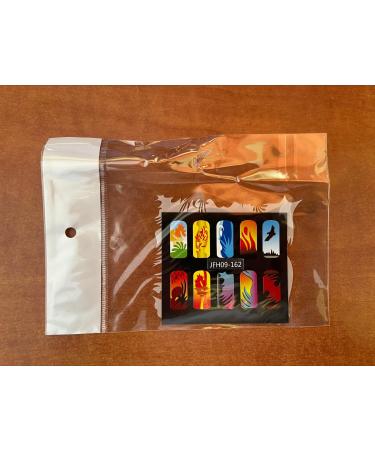 Fingernail stencil (airbrush nail art) Fengda JFH09-162