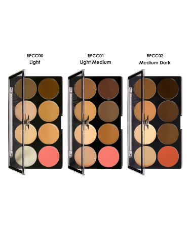 Ruby Kisses 3D Cream Contour Artist Set - 3 Pack (Light to Dark) - Buy Online on GoSupps.com