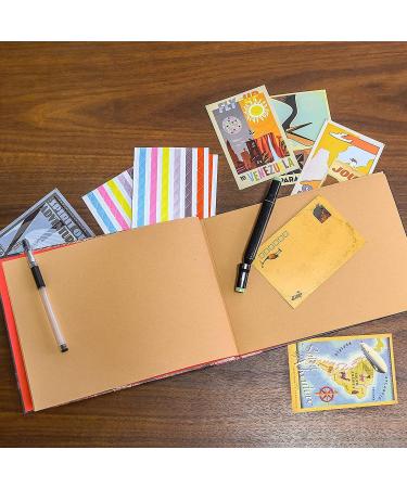T-HAOHUA Anniversary Photo Album Scrapbook - Wedding Adventure Book 11.6x7.5 80 Pages with Bonus Postcards and Self-Adhesive Corners - Buy Online on GoSupps.com