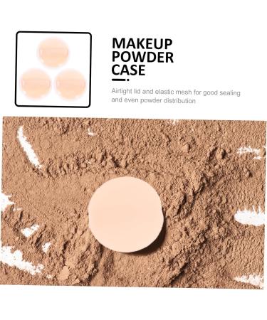 CRILSTYLEO 3 Sets Loose Powder Box with Puff Female Powder Holder Refillable Powder Holder Stylish Powder Case Makeup Products Portable Powder Holder Puff Powder Case Loose Powder Holder - Buy Online on GoSupps.com