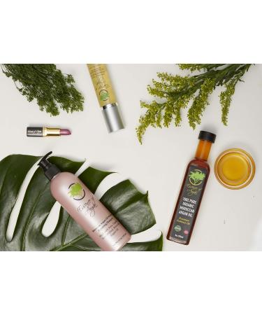 Essence of Argan Renewing Hair Care Products Infused with 100% Pure Moroccan Organic Argan Oil - Volumizes Nourishes Your Hair - All Hair Types (Shampoo & Conditioner Set) - Buy Online on GoSupps.com