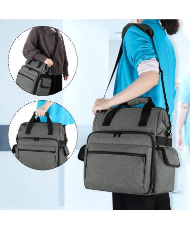 Trunab Nurse Bag - Grey Nurse Tote with Multiple Pockets for Work - Buy Online on GoSupps.com