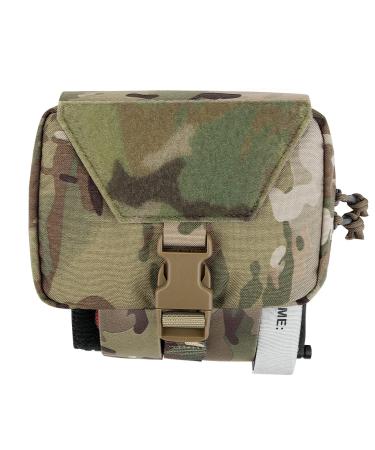 PETAC GEAR Rip Away IFAK Pouch, Tear Off Medical Pouches ,Slim  EMT Pouches,for Tactical Vest / Duty Belt / MOLLE Panels... MULTICOLOR