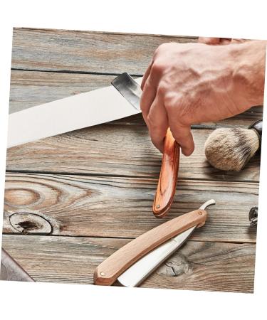 Minkissy 1pc Razor Blade Strop Belt - Cotton Canvas Sharpening Strap for Razor Shaving - 52.8x4.8cm Beige - International Shipping Available - Buy Online on GoSupps.com