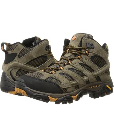 Merrell Men's Moab 2 Vent Mid Hiking Boot 11 Walnut - Durable and Breathable - Buy Online on GoSupps.com