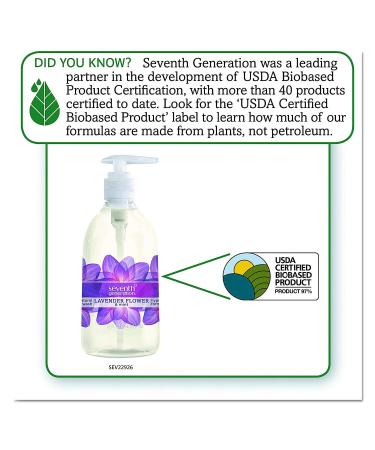 Seventh Generation Lavender Hand Wash - 12oz - Pack of 1 - Buy Online on GoSupps.com