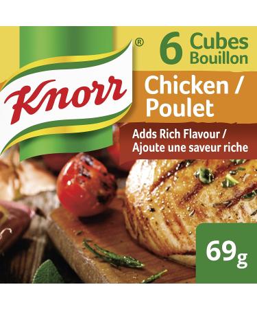 Knorr Bouillon Cubes for rich deep chicken flavour Chicken made with ingredients 69 g pack of 8 Chicken 69 g (Pack of 8) - Buy Online on GoSupps.com