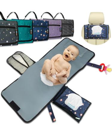 Bubenherz diaper pocket - comfort -xl hygiene wrapping & non -slip wet cloth compartment for all sizes - diaper pad for on the go - changing bag organizer with lots of space Brownbear - Buy Online on GoSupps.com
