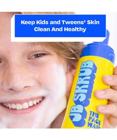 Gentle Foaming Face Wash for Kids & Teens | Fragrance-Free Cleansing with Aloe Vera & Chia Seed | Sensitive Skin Care - 5.5 Fl. Oz - Buy Online on GoSupps.com