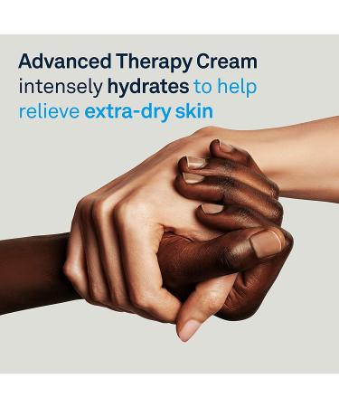 Lubriderm Advanced Therapy Moisturizing Cream - Fragrance-Free, Vitamin E & B5, Intense Hydration for Extra Dry Skin, 16 fl. oz - Buy Online on GoSupps.com