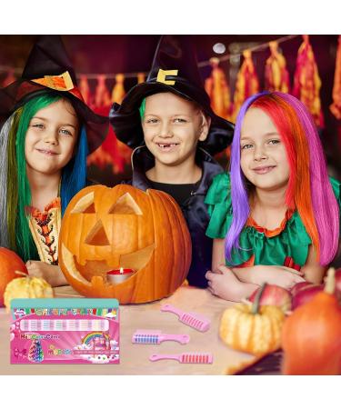 8 Colors Hair Chalk for Kids MSDADA Temporary Hair Color Dye for Kids Gifts for Girls Age 6 7 8-12+ Colour Hairspray for Kids Birthday St. Patrick's Day Children's Day Crazy Hair Day(Multicolored A) - Buy Online on GoSupps.com