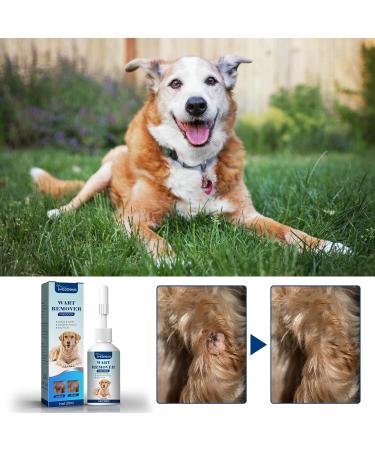 HWQXJY Wart Remover for Dogs | Natural Dog Wart Treatment | Fast & Effective Skin Brand Removal - Buy Online on GoSupps.com