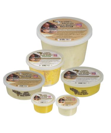 Buy Kuza 100% African Shea Butter Creamy 15oz - Premium Moisturizer for Skin and Hair | International Shipping Available - Buy Online on GoSupps.com
