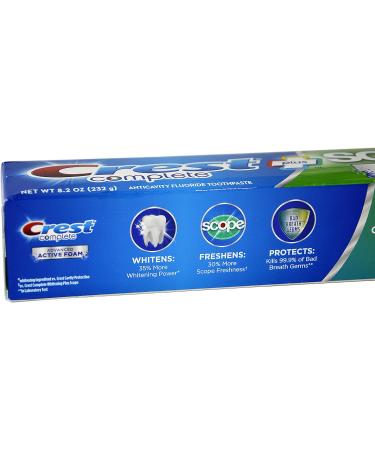 Crest Complete Whitening + Scope Mint Outlast Toothpaste 5 Pack - 7.3 oz per tube - Buy Online on GoSupps.com