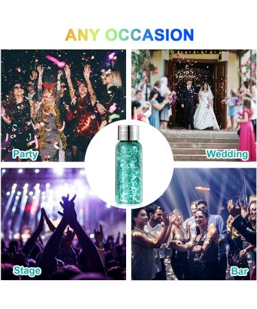 URAQT Holographic Mermaid Sequins Body Glitter Gel - Sparkling Festival & Party Lotion - Buy Online on GoSupps.com