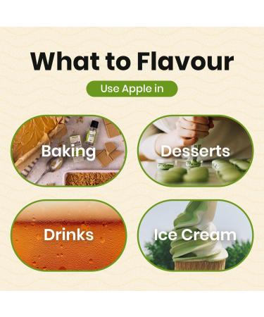 Apple Natural Food Flavouring 15ml - Foodie Flavours - Buy Online on GoSupps.com