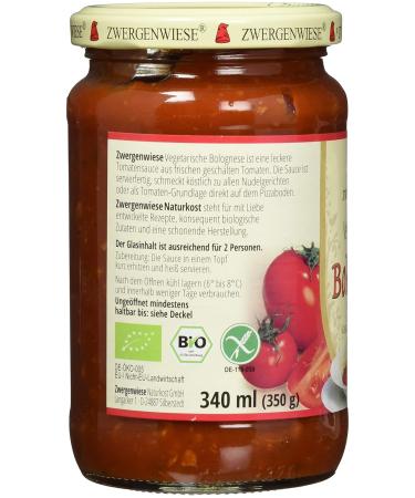 Buy Zwergenwiese Organic Vegetarian Bolognese 350 ml - Delicious Healthy International Shipping Available - Buy Online on GoSupps.com