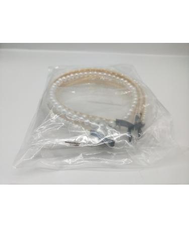 Belvan Pearl Hair Ties | 5-Piece Set for Women | Elegant Hair Accessories for Weddings & Parties - Buy Online on GoSupps.com