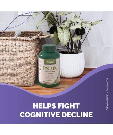 VORST Phosphatidylserine Supplement 100mg 120 Vegan Capsules (PS-100) | Brain Boost Supplement for Cognitive & Mental Health | Nootropic Powder Pills | 1 Bottle 1 count (Pack of 120) - Buy Online on GoSupps.com