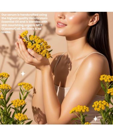 Beauty Glow Helichrysum Essential Oil for Skin Veins Bruises & Organic Jojoba Oil for Face & Body Moisturizer Pre-Mixed Skin Healing Anti-Aging Vegan Hydrating & Moisturizing Body Oil Serum 2 oz - Buy Online on GoSupps.com