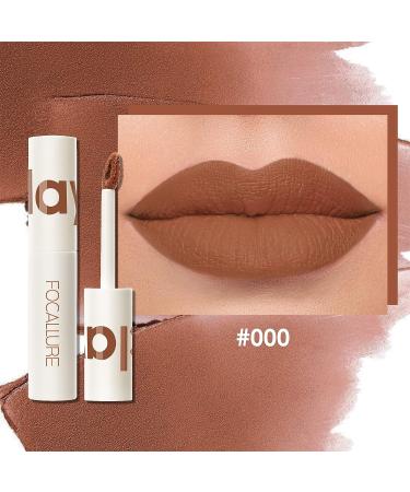 FOCALLURE Velvet Matte Liquid Lipstick - Satin-Finish, High Pigmented Lip Color - Burnt Pumpkin - Buy Online on GoSupps.com