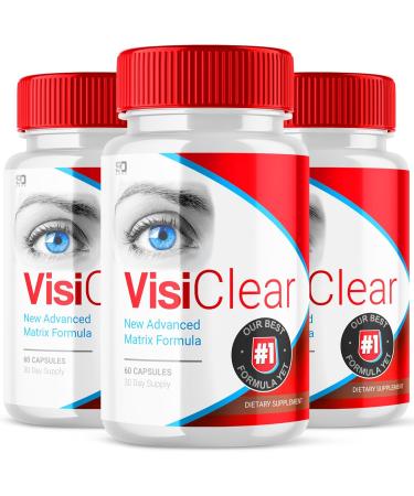 (3 Pack) Official VisiClear Advanced Formula, 3 Bottle Package