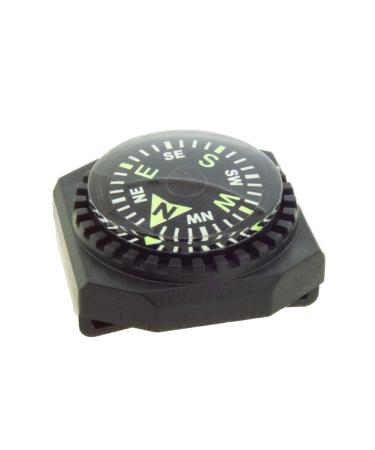 Sun Company Slip-On Wrist Compass - Easy-to-Read Compass for Watch Band or Paracord Survival Bracelet