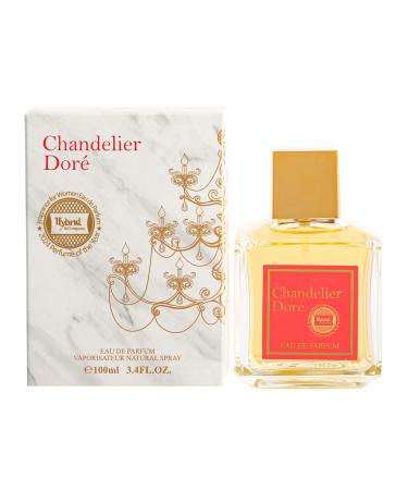 Hybrid & Company Women Chandelier Dore Eau De Parfum Vaporisateur Natural Spray 3.4 Fl Oz Chandelier Dore 3.4 Fl Oz (Pack of 1)